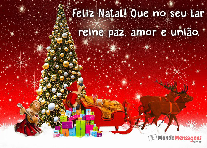 Frase de Feliz Natal