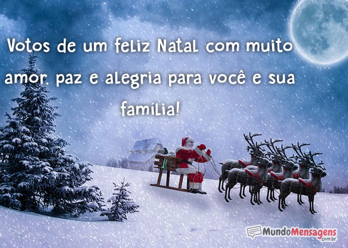 Votos de Feliz Natal