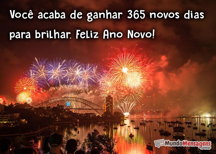 365 novos dias para brilhar