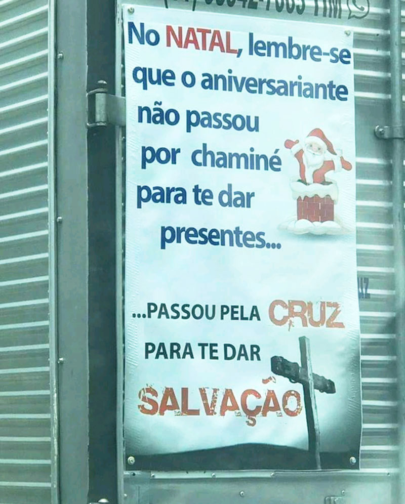 Neste Natal não se esqueça do aniversariante: Jesus (mensagem bíblica) -  Bíblia