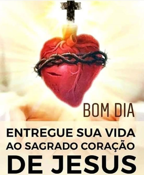 Entregue sua vida ao sagrado coração de Jesus