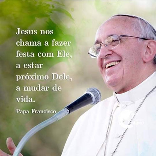 Jesus nos chama a fazer festa com Ele