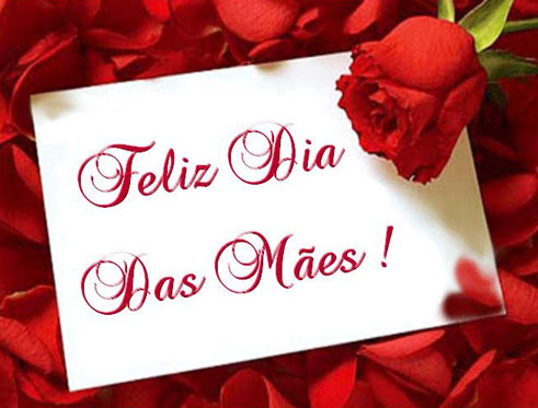 Cartão Feliz Dia das Mães