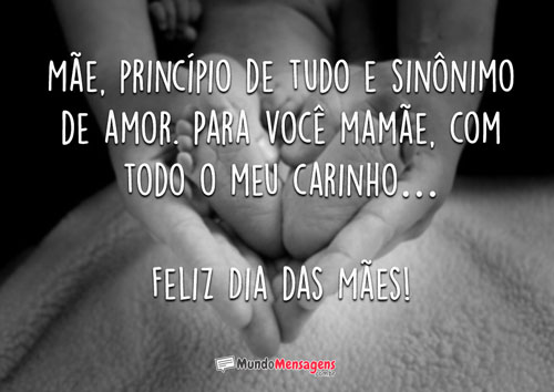 Mãe sinônimo de amor