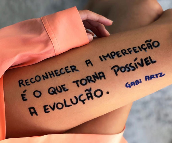 Reconhecer a imperfeição