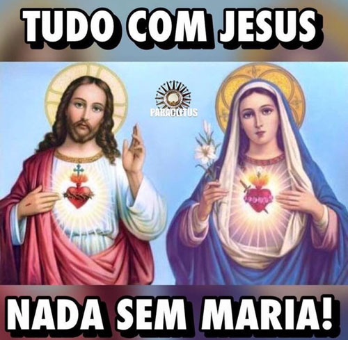 Tudo com Jesus nada sem Maria