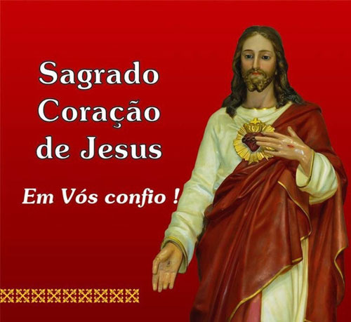 Sagrado Coração de Jesus Em Vós confio