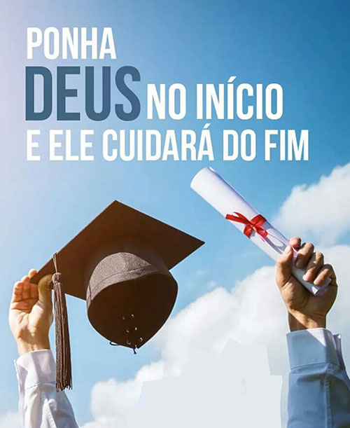 Ponha Deus no início