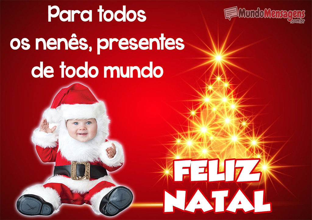 Feliz Natal Para todos os Nenés