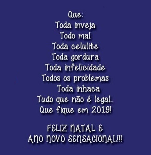 Tudo que não é legal Que fique em 2019