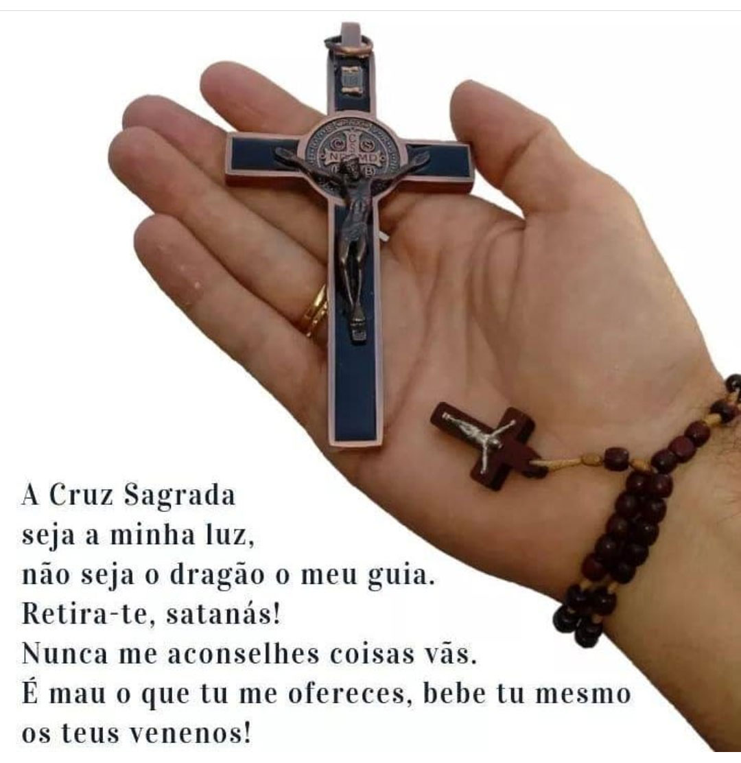 A Cruz Sagrada seja a minha luz