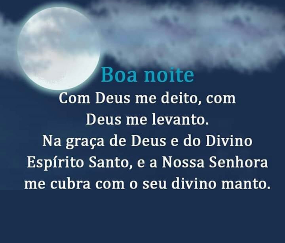 Boa noite Na graça de Deus