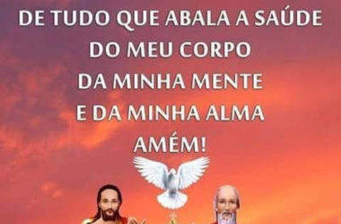 Divino Pai Eterno me cure neste momento