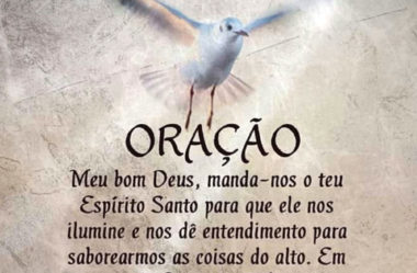 Manda-nos o teu Espírito Santo para que ele nos ilumine