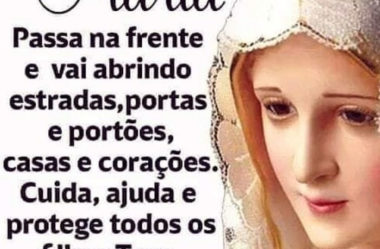 Maria ajuda a protege todos os filhos Teus