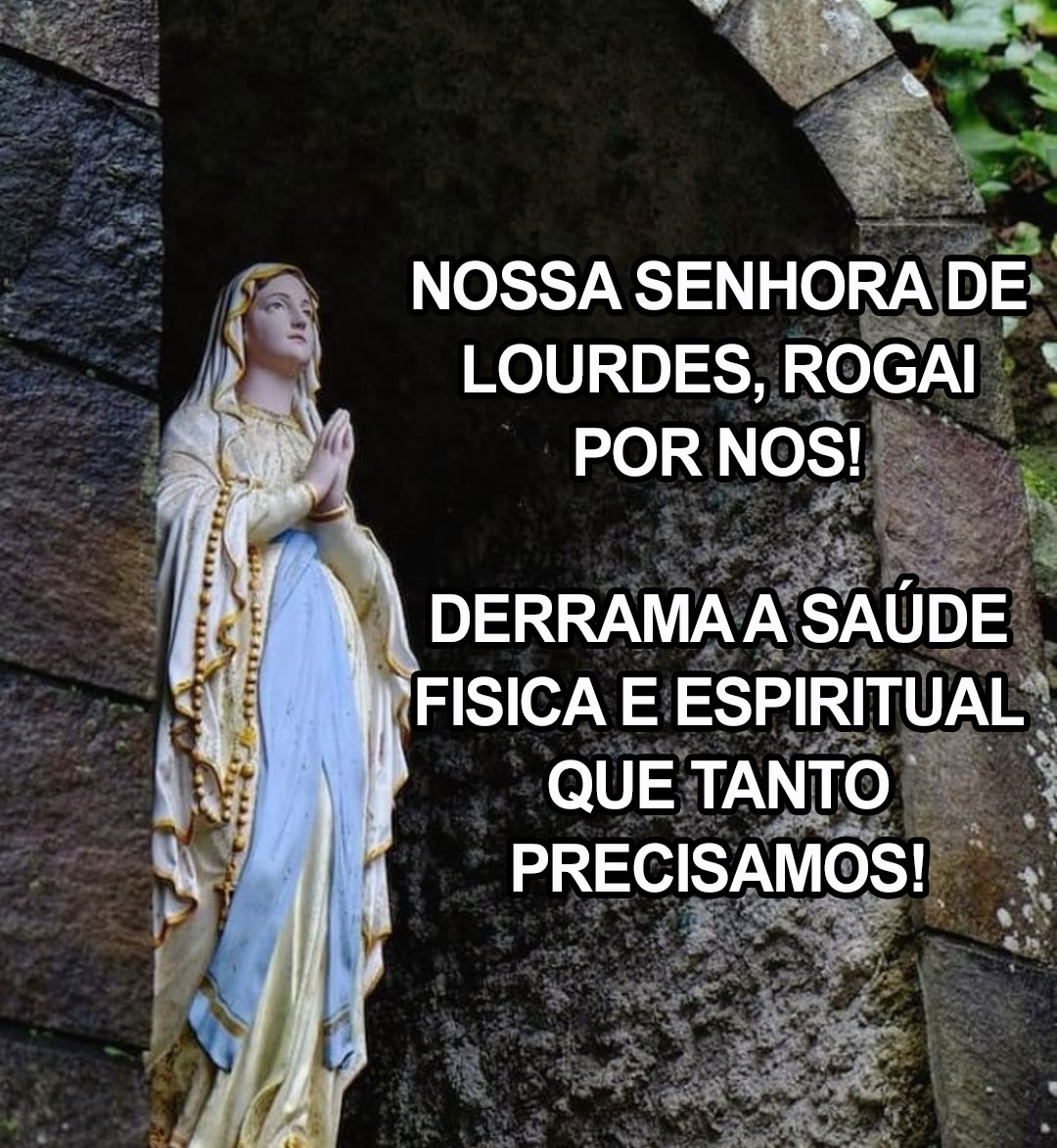 Oração a Nossa Senhora de Lourdes