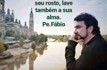 Permita que a lágrima que lava seu rosto