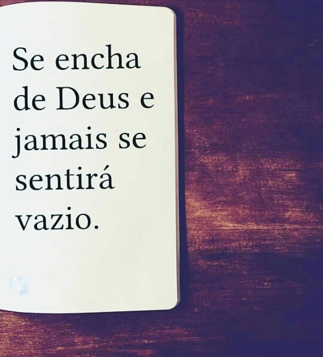 Se encha de Deus