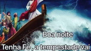 Tenha Fé a tempestade vai passar