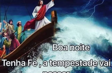 Tenha Fé a tempestade vai passar