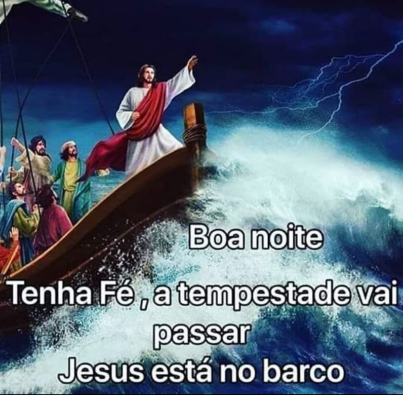 Tenha Fé a tempestade vai passar