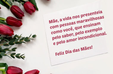 Amor incondicional Feliz dia das Mães