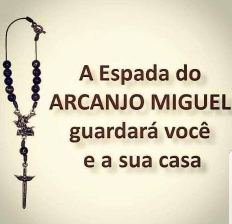 A espada do arcanjo Miguel