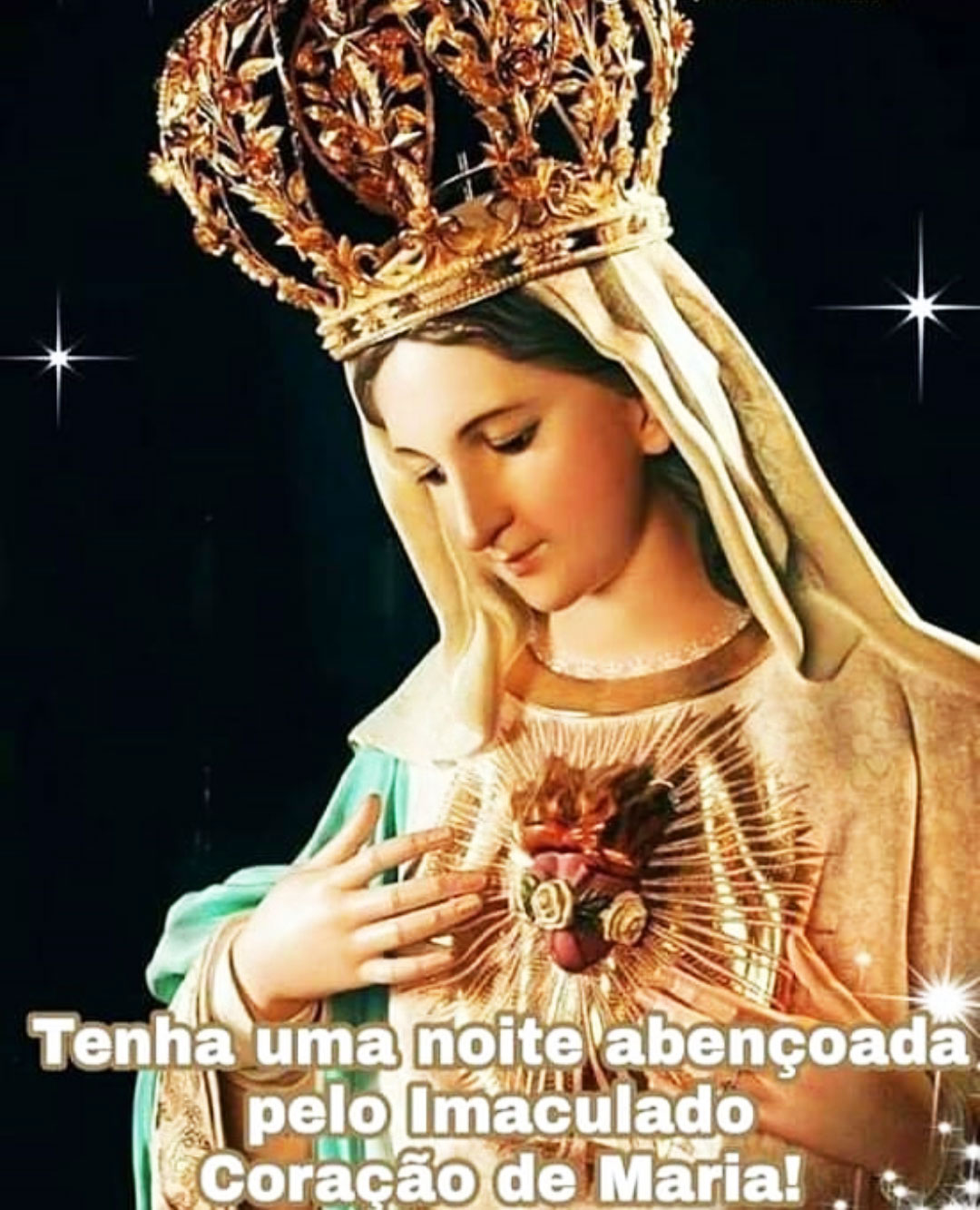 Abençoada pelo Imaculado Coração de Maria