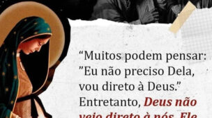 Ele veio a nós por meio Dela