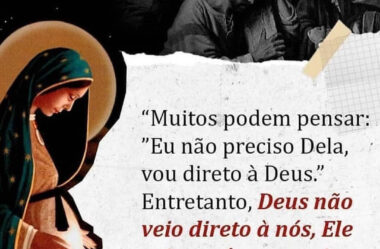 Ele veio a nós por meio Dela