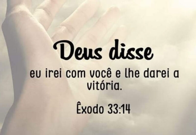 Eu irei com você e lhe darei a Vitória - Mundo Mensagens