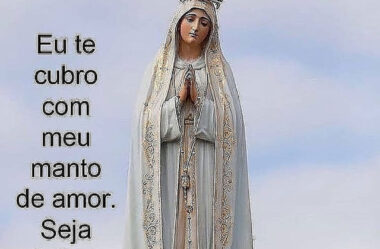 Eu te cubro com meu Manto