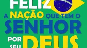 Feliz a nação que tem o senhor