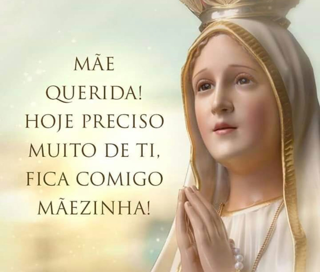 Fica comigo mãezinha