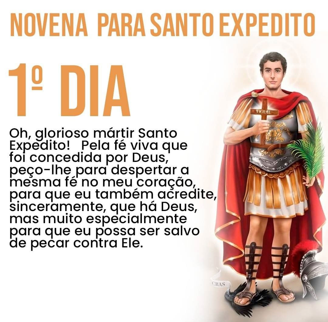 Novena-para-Santo-Expedito-Primeiro-Dia