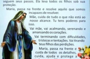 Oração Maria passa na Frente