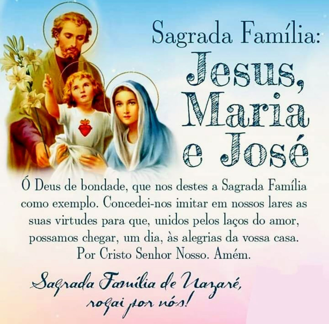 Sagrada Família de Nazaré - Mundo Mensagens