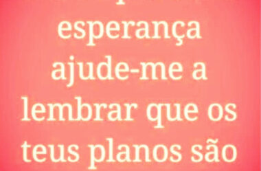 Se algum dia eu Perder a Esperança