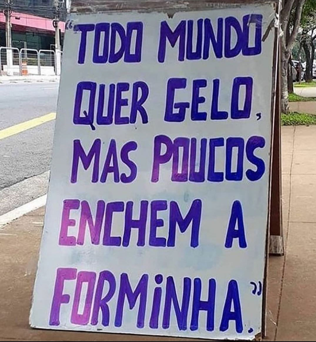 Todo mundo quer gelo