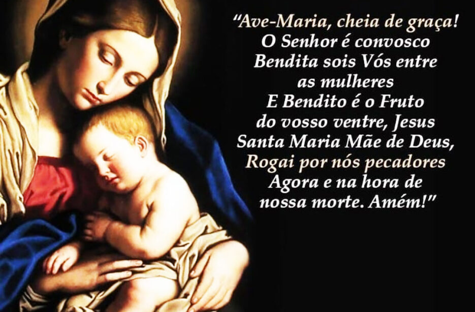 Ave Maria Oração O Senhor é convosco - Mundo Mensagens Ave Maria Oração O Senhor é convosco - Mundo Mensagens