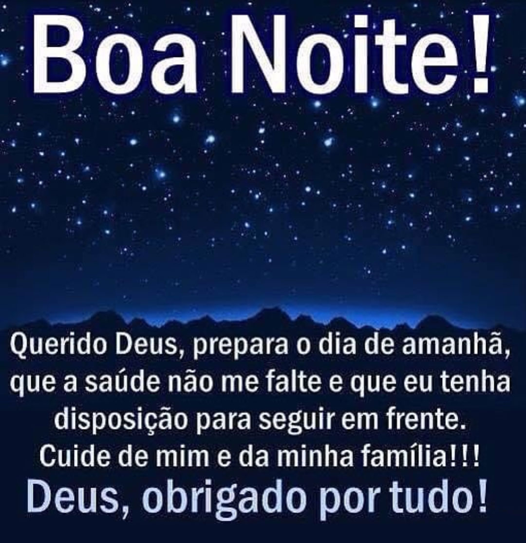 Boa Noite Deus Obrigado por Tudo