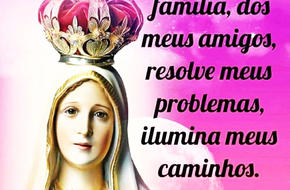 Bom Dia Nossa Senhora de Fátima - Mundo Mensagens Bom Dia Nossa Senhora de Fátima - Mundo Mensagens