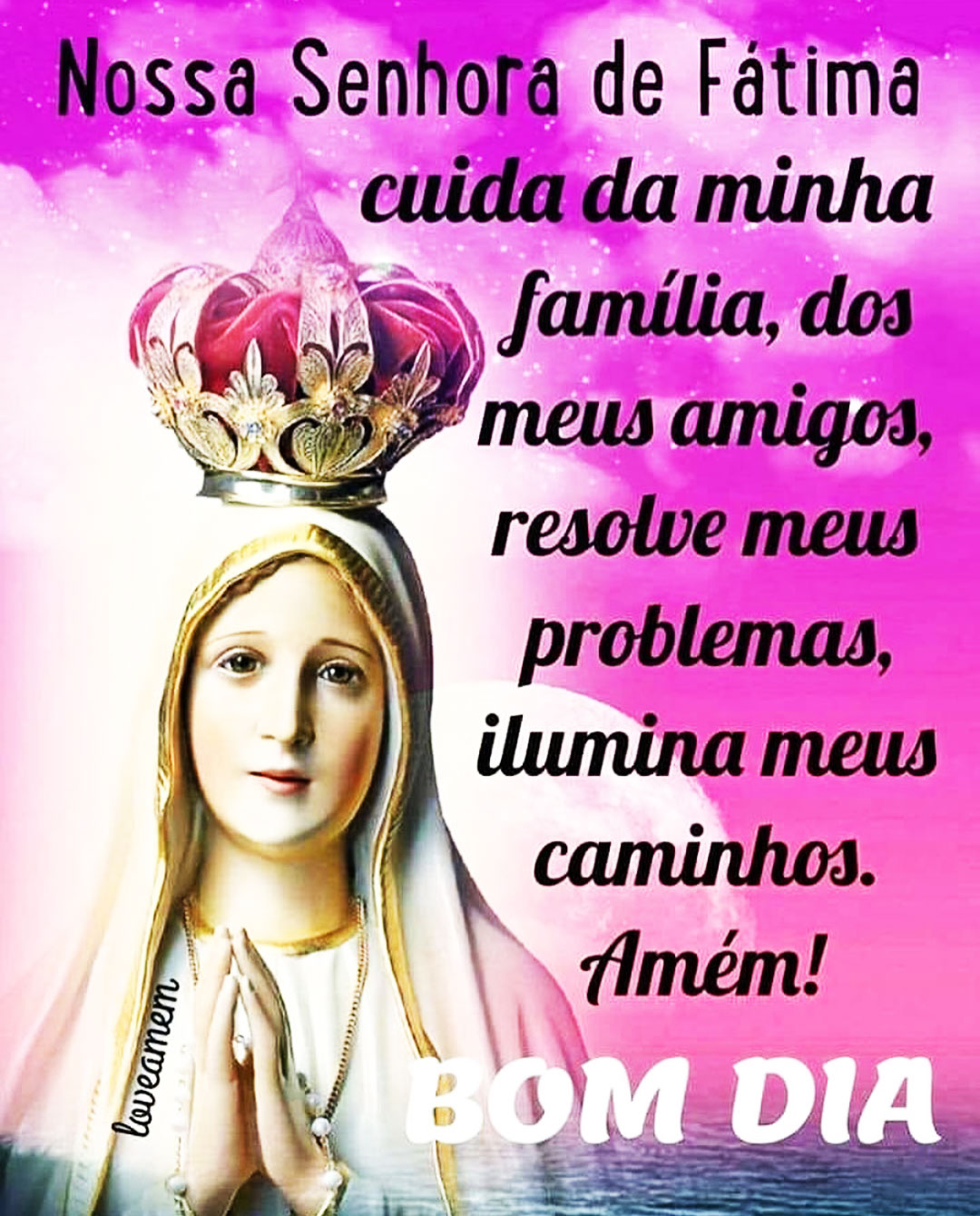  Bom Dia Nossa Senhora de Fátima