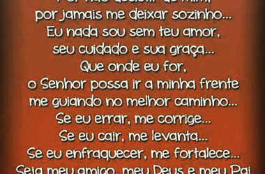 Obrigado Deus Por não desistir de mim