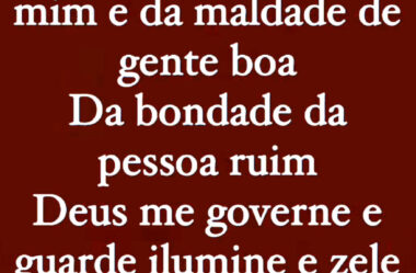 Proteja de Mim e da Maldade de gente Boa