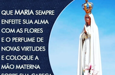 Que Maria Sempre Enfeite sua Alma