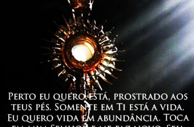 Toca em Mim Senhor e Me faz Novo