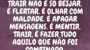 Trair Não é Só Beijar