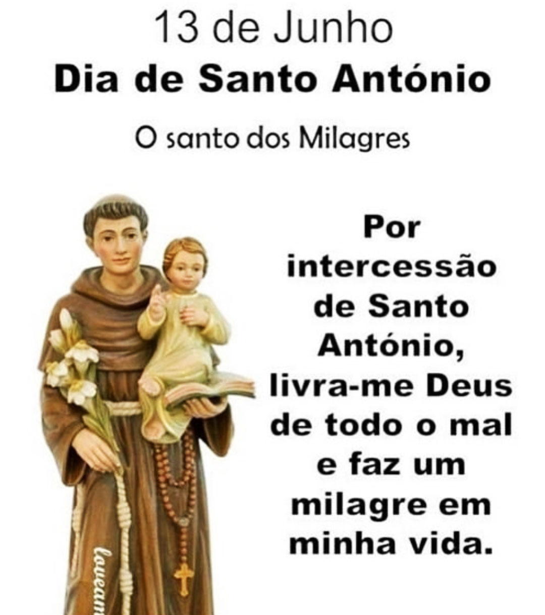 Dia de Santo Antônio 13 de Junho