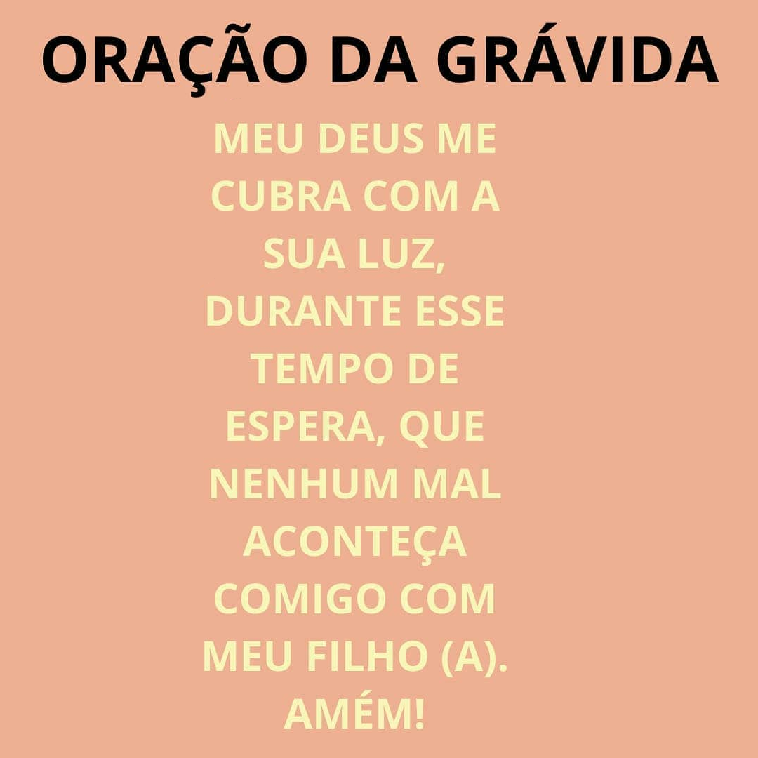  Oração da Grávida